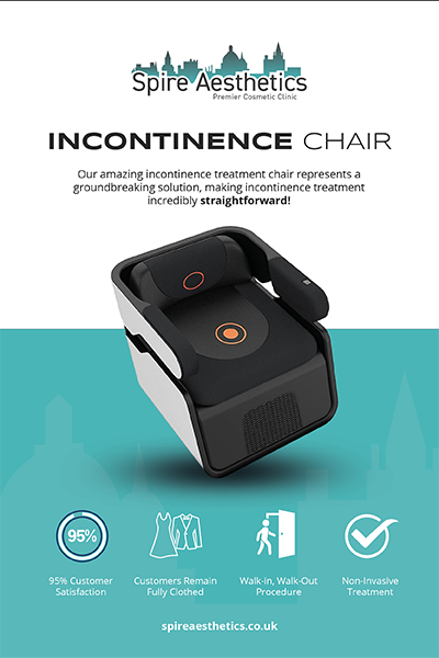 An image of Pelvic Floor Chair Therapy Midhurst and the benefits.