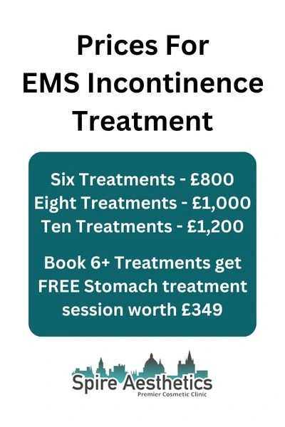 EMS Incontinence Treatment Prices Midhurst